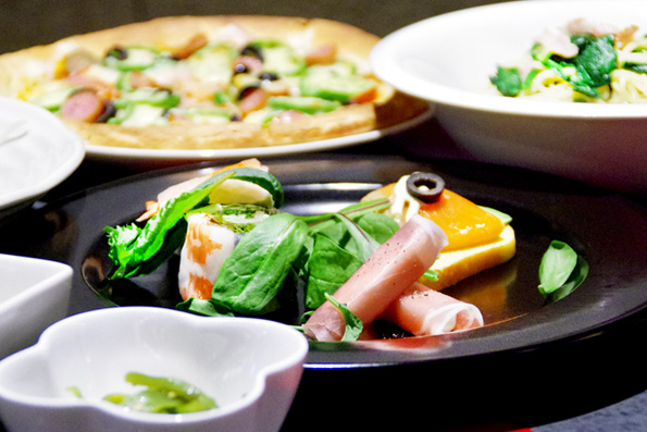 コース料理　パーティーコースの料理画像