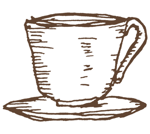 コーヒーカップのイラスト