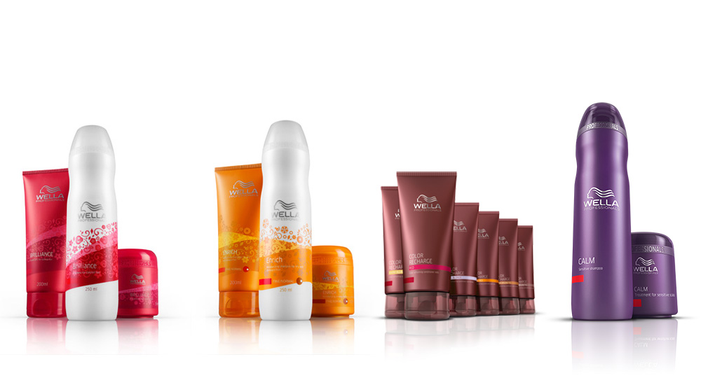 安心安全のウエラ製品を使用