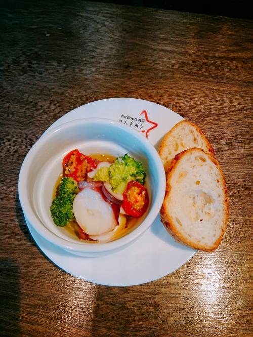 タコのアヒージョ・・・680円